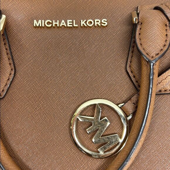 4211 Michael Kors Tan Satchel Bag 244654211 - Picture 11 of 16